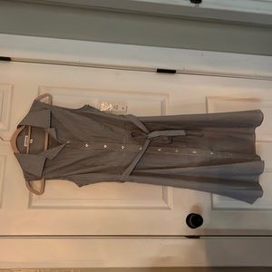 Collared shirt dress- tank style